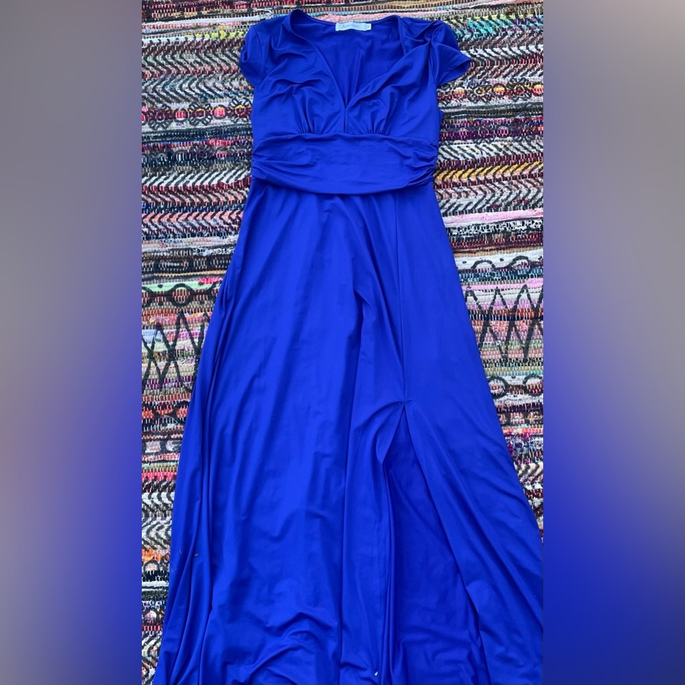 Royal Blue Maxi Dress